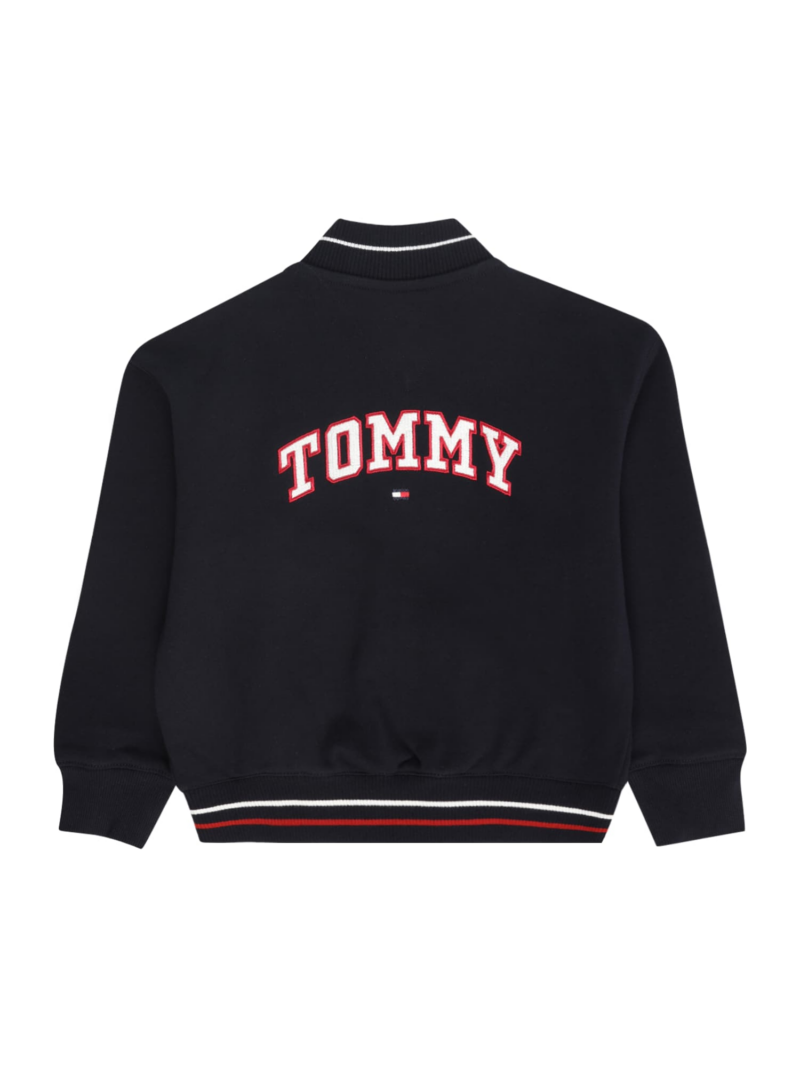 TOMMY HILFIGER Geacă de primăvară-toamnă  bleumarin / roșu / alb