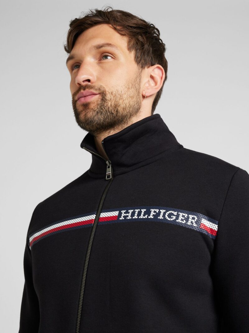 Preţ TOMMY HILFIGER Hanorac  albastru marin / roșu / negru / alb