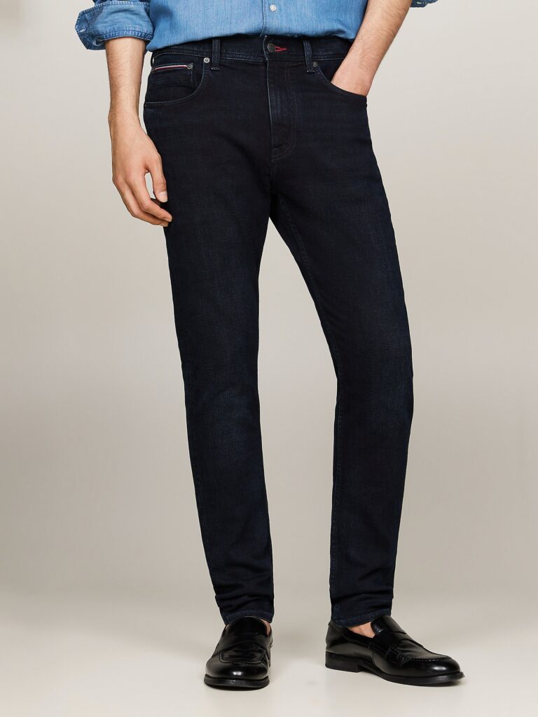 TOMMY HILFIGER Jeans 'Houston'  negru denim