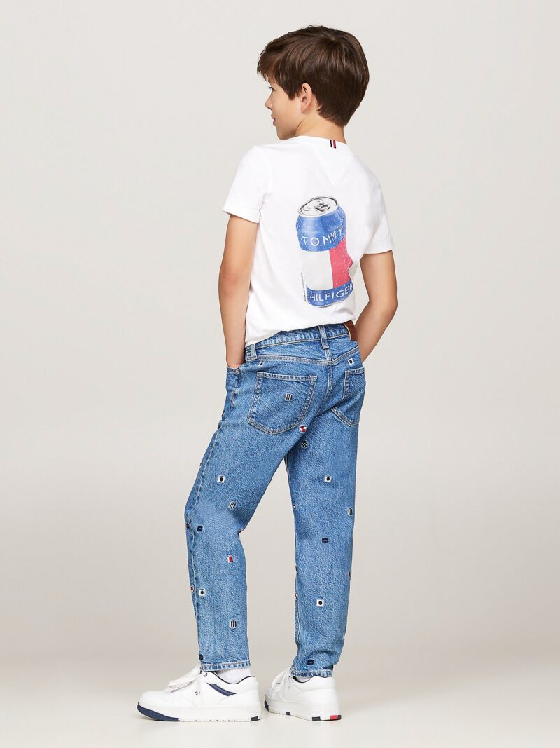 Preţ TOMMY HILFIGER Jeans  albastru denim / roșu / alb murdar