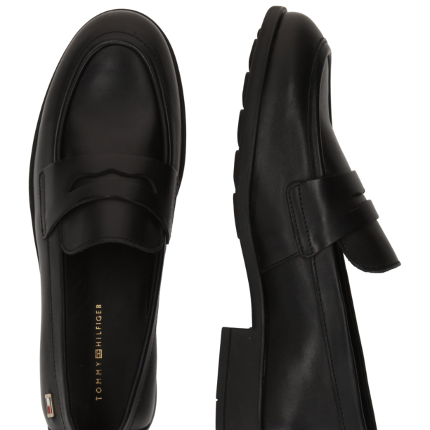 TOMMY HILFIGER Mocasini 'CLASSIC'  negru