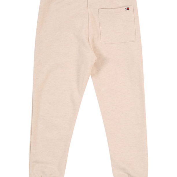 TOMMY HILFIGER Pantaloni 'ESSENTIAL'  crem / bleumarin / roșu / alb