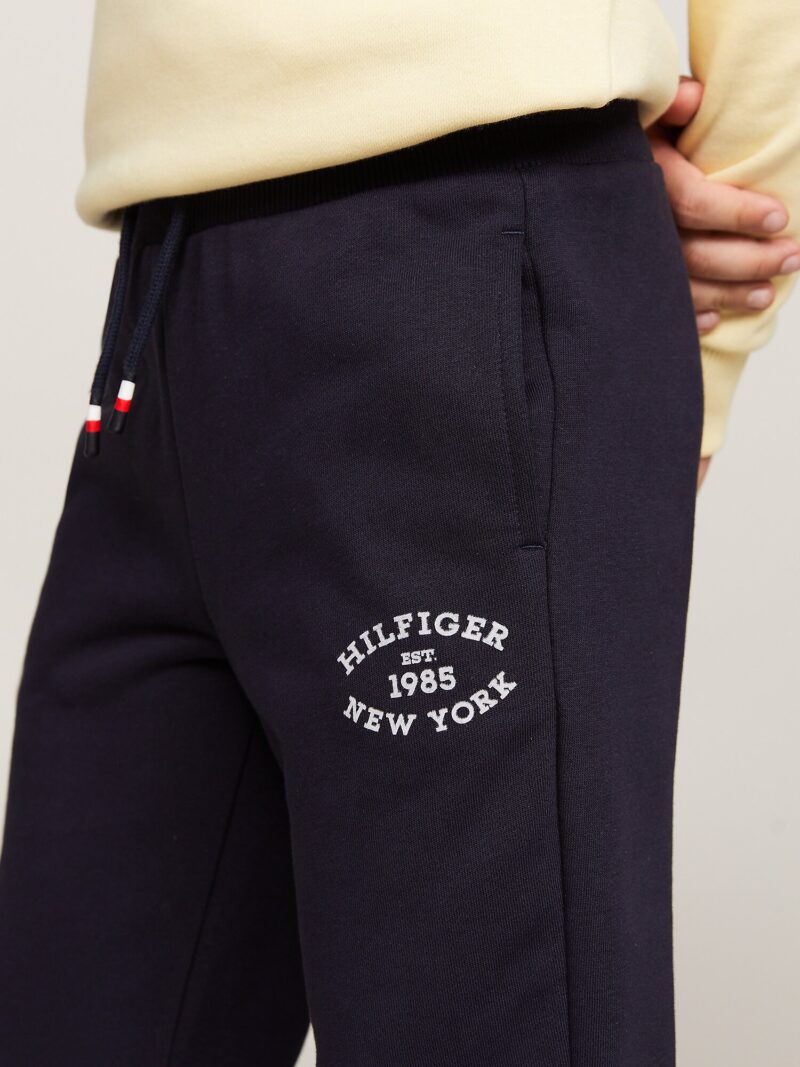 Preţ TOMMY HILFIGER Pantaloni  albastru marin / alb