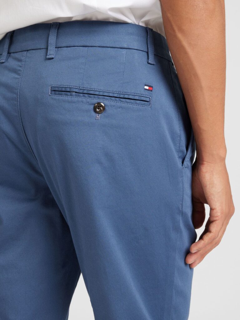 TOMMY HILFIGER Pantaloni eleganți 'Denton'  albastru porumbel preţ