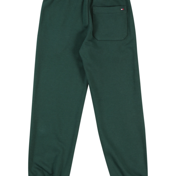 TOMMY HILFIGER Pantaloni  verde pin / alb