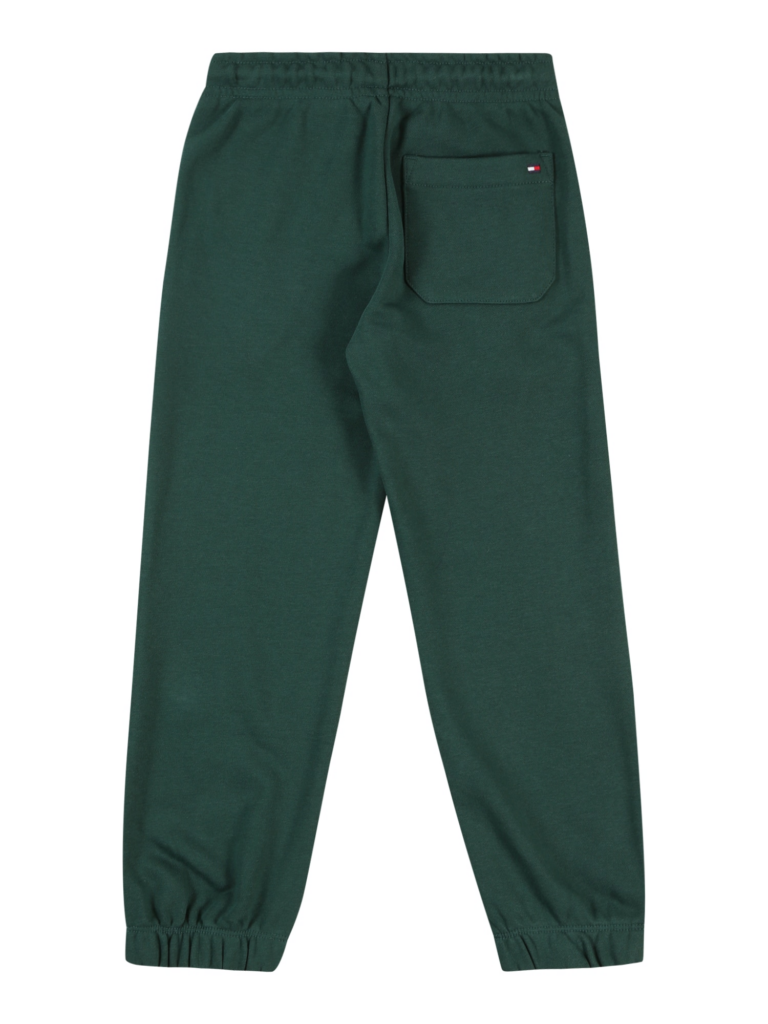 TOMMY HILFIGER Pantaloni  verde pin / alb