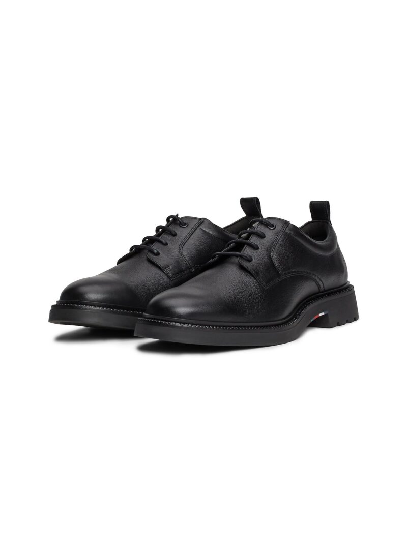 TOMMY HILFIGER Pantofi cu șireturi  negru