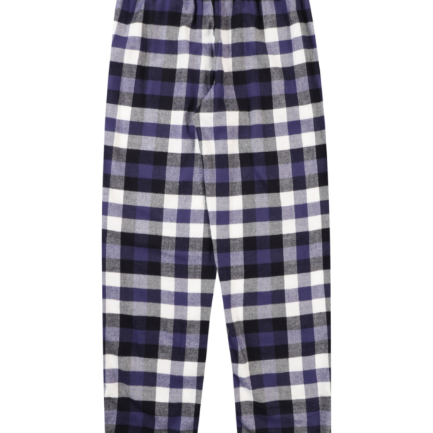 TOMMY HILFIGER Pijamale  albastru închis / lila / negru / alb