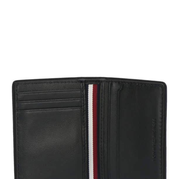 TOMMY HILFIGER Portofel  rubiniu / negru / alb