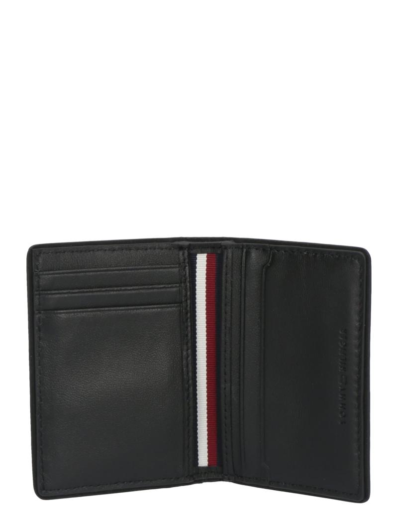 TOMMY HILFIGER Portofel  rubiniu / negru / alb