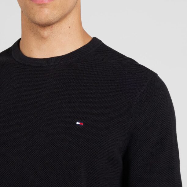 Preţ TOMMY HILFIGER Pulover 'ESSENTIAL'  negru