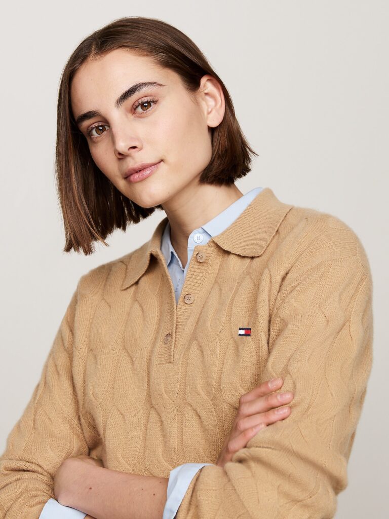 Cumpăra TOMMY HILFIGER Pulover  bej