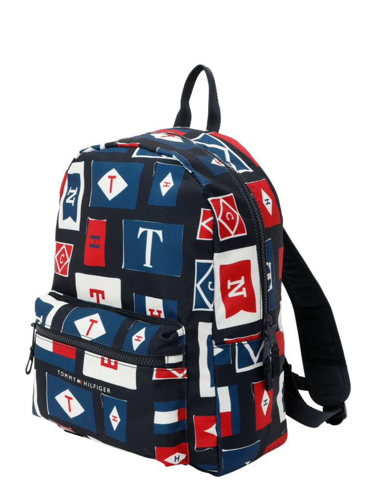 TOMMY HILFIGER Rucsac 'ESSENTIAL'  albastru / albastru marin / roșu / alb preţ