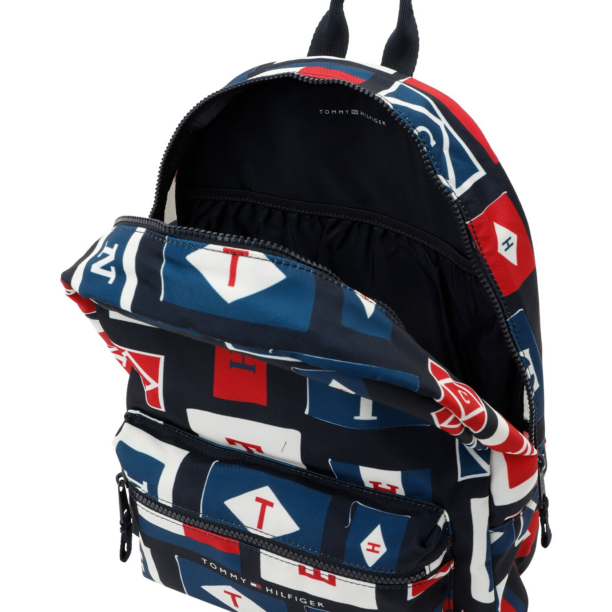 Cumpăra TOMMY HILFIGER Rucsac 'ESSENTIAL'  albastru / albastru marin / roșu / alb