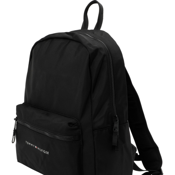 Cumpăra TOMMY HILFIGER Rucsac 'ESSENTIAL'  negru / alb