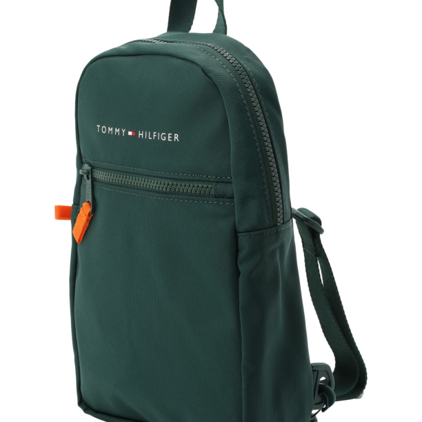 TOMMY HILFIGER Rucsac 'ESSENTIAL'  verde pin / alb preţ