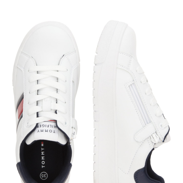 TOMMY HILFIGER Sneaker  albastru marin / roșu / negru / alb