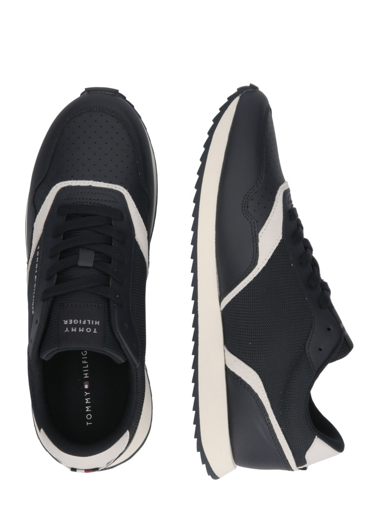 TOMMY HILFIGER Sneaker low 'Evo'  bleumarin / alb murdar