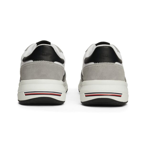 Cumpăra TOMMY HILFIGER Sneaker low 'FASTON'  gri taupe / negru / alb