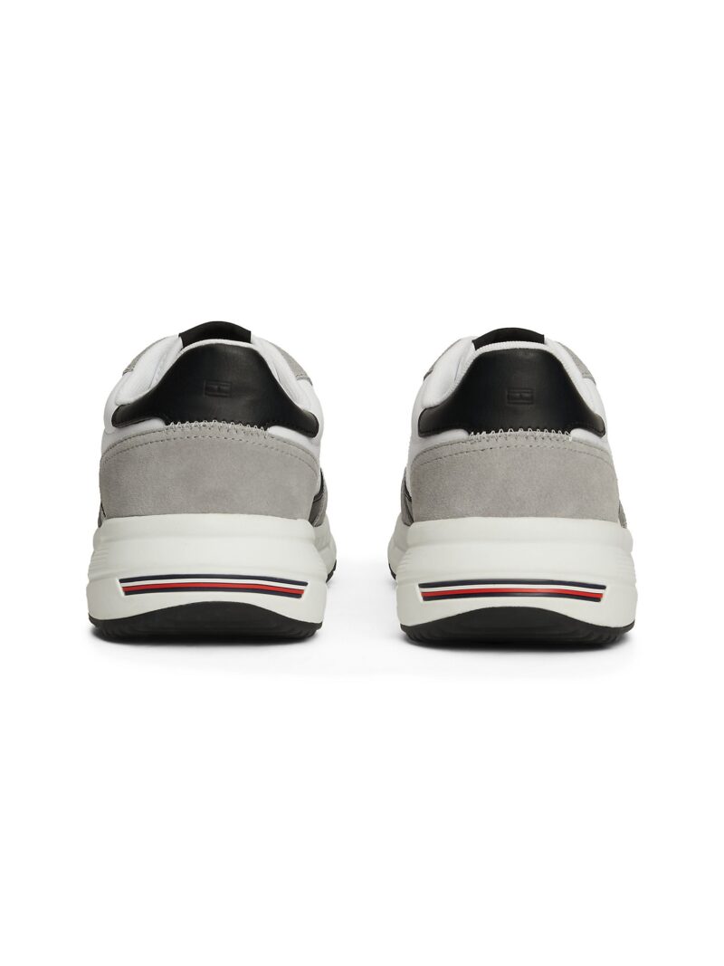 Cumpăra TOMMY HILFIGER Sneaker low 'FASTON'  gri taupe / negru / alb