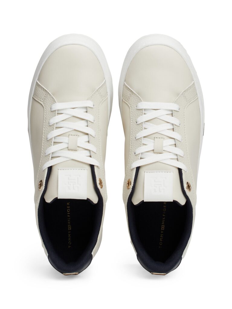 TOMMY HILFIGER Sneaker low  nisipiu / negru preţ