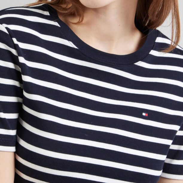 Preţ TOMMY HILFIGER Tricou 'Cody'  ecru / albastru marin