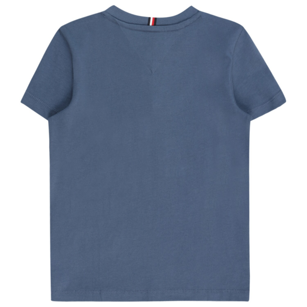 TOMMY HILFIGER Tricou 'ESSENTIAL'  safir / albastru închis / roșu / alb