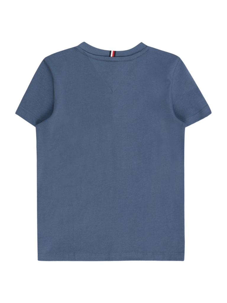 TOMMY HILFIGER Tricou 'ESSENTIAL'  safir / albastru închis / roșu / alb