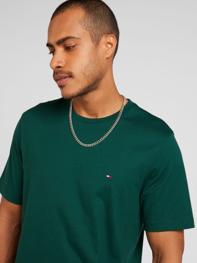 TOMMY HILFIGER Tricou 'ESSENTIAL'  verde