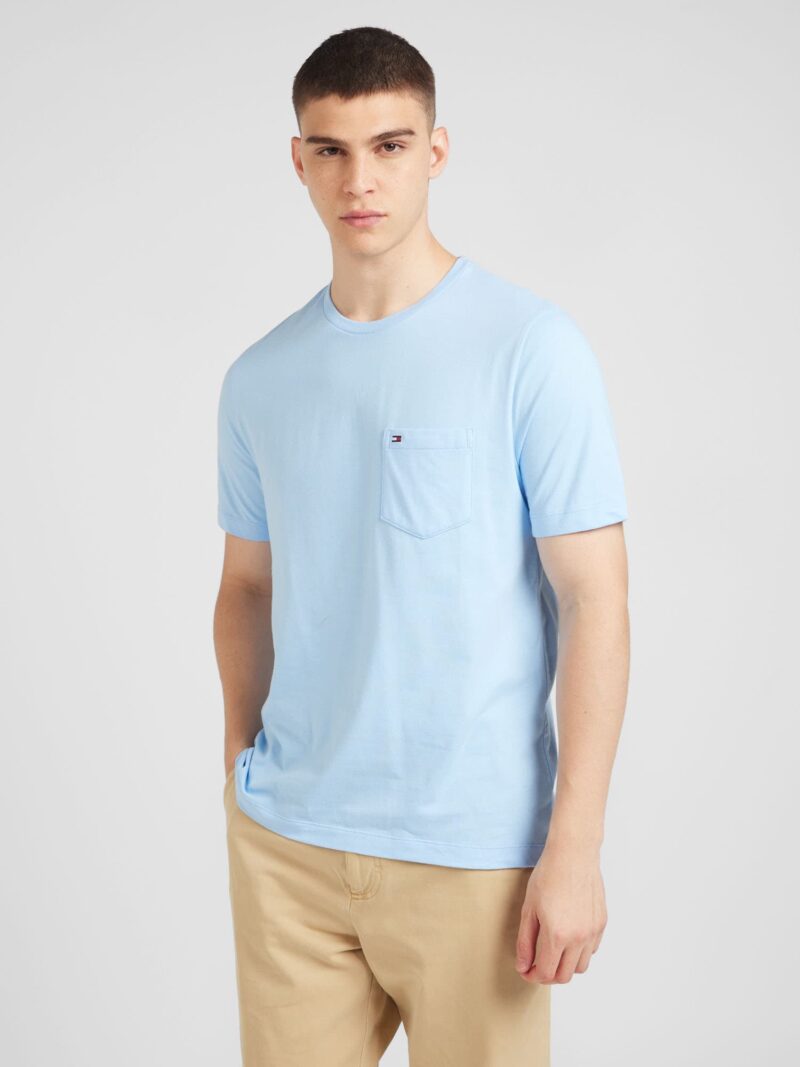 TOMMY HILFIGER Tricou 'Essential'  albastru deschis