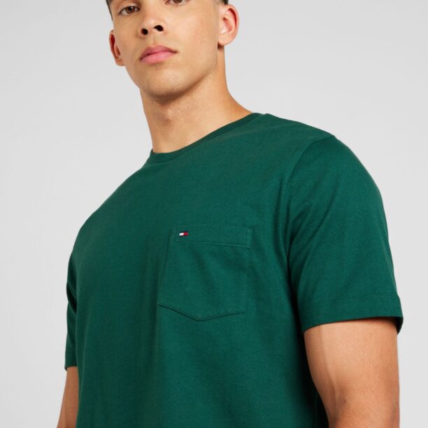 TOMMY HILFIGER Tricou 'Essential'  verde pin preţ