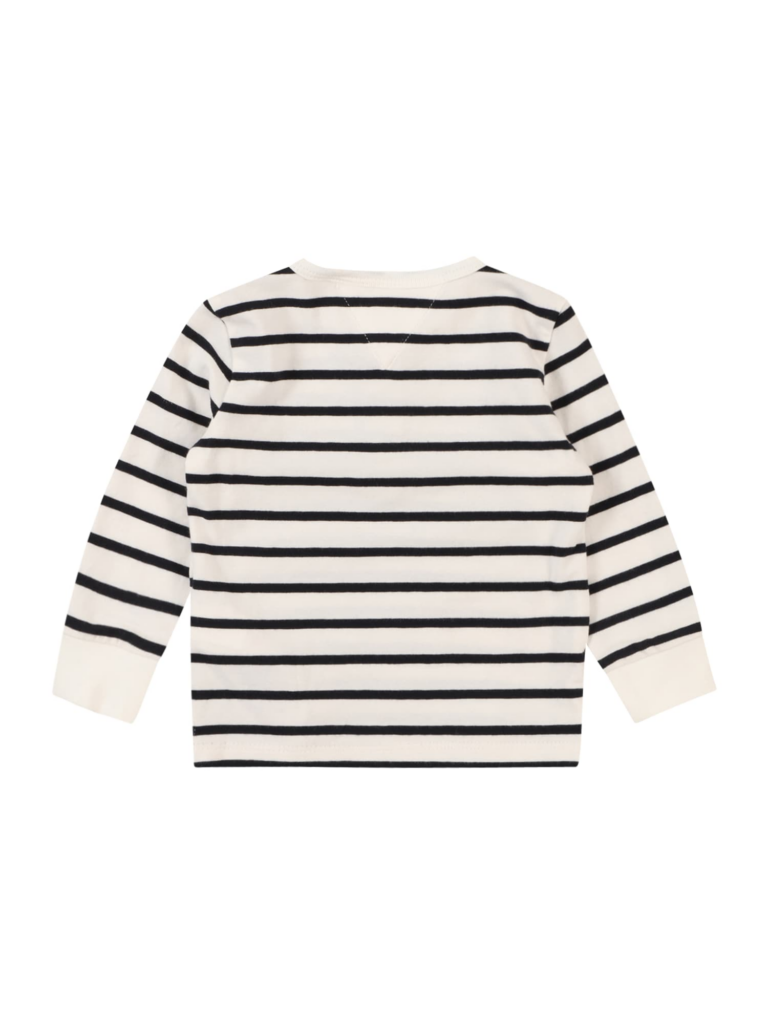 TOMMY HILFIGER Tricou  albastru marin / alb