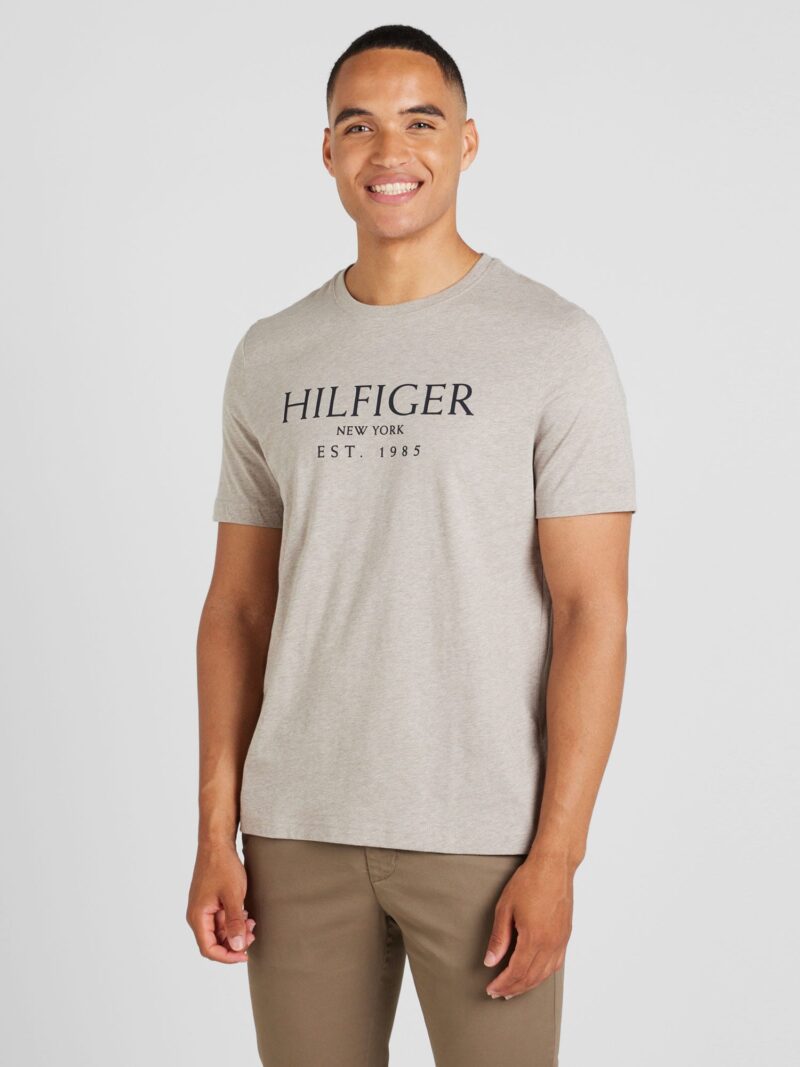 TOMMY HILFIGER Tricou  bej amestecat / negru preţ