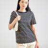 TOMMY HILFIGER Tricou  crem / albastru marin