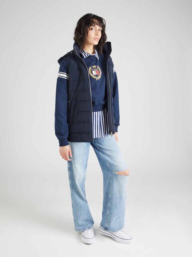 Cumpăra TOMMY HILFIGER Vestă 'HERITAGE'  bleumarin / maro deschis