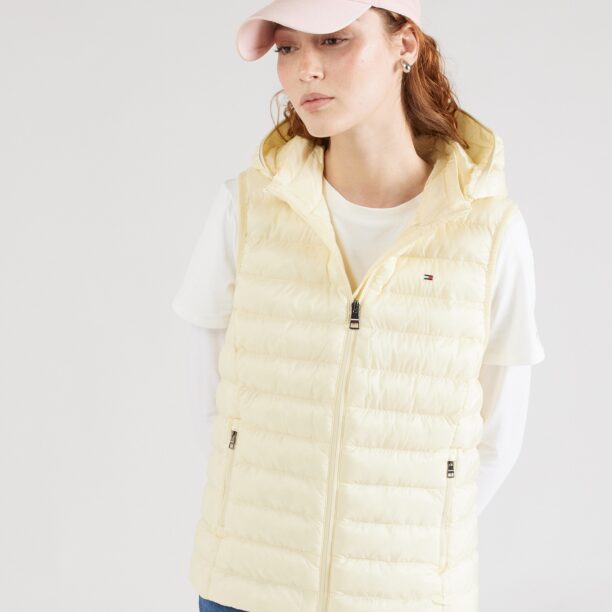 TOMMY HILFIGER Vestă  albastru marin / galben pastel / roșu / alb