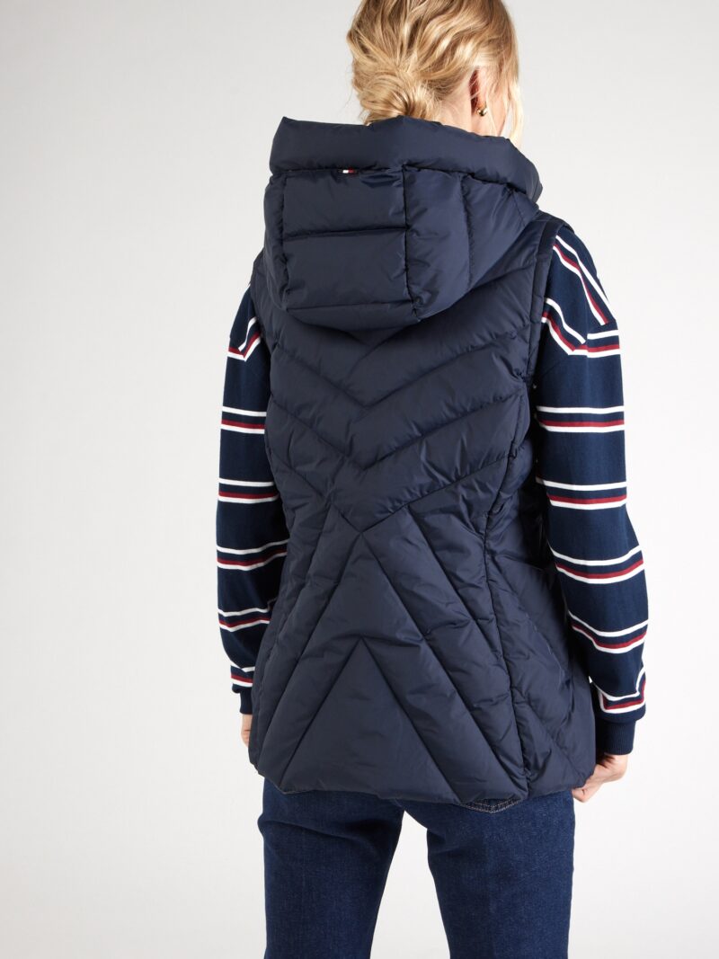 TOMMY HILFIGER Vestă  bleumarin / roșu / alb murdar preţ