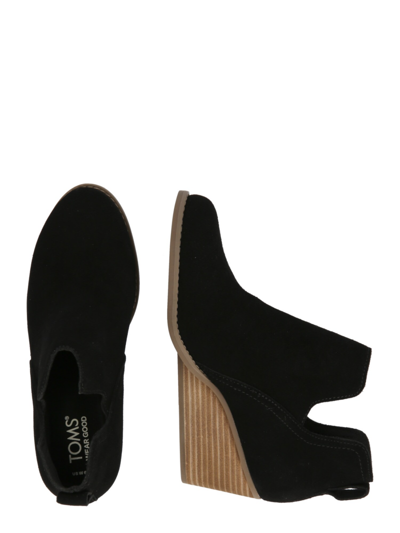 TOMS Cizme glezne 'GWEN'  negru