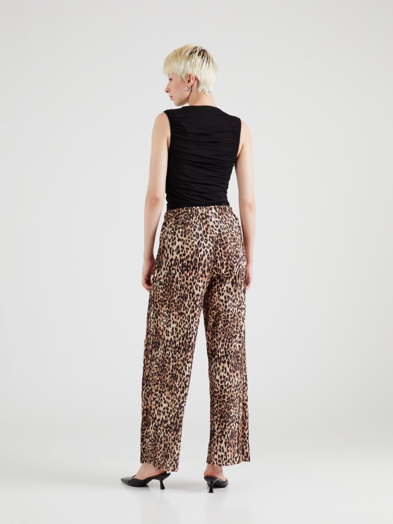 TOPSHOP Pantaloni  bej / maro pueblo / negru preţ