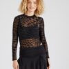 Tally Weijl Tricou body  negru