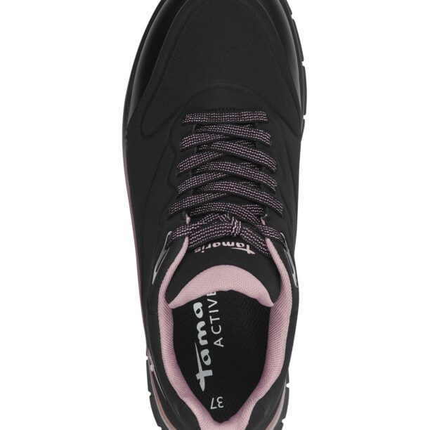 Tamaris Sneaker low  lila / negru preţ