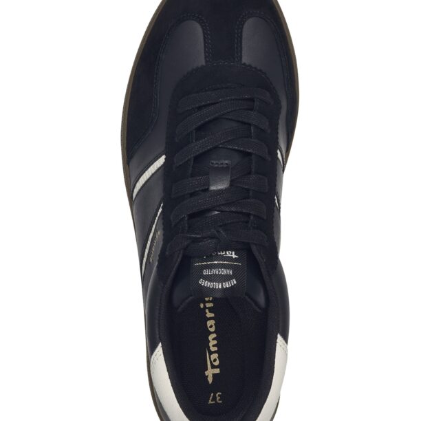 Tamaris Sneaker low  negru / alb preţ