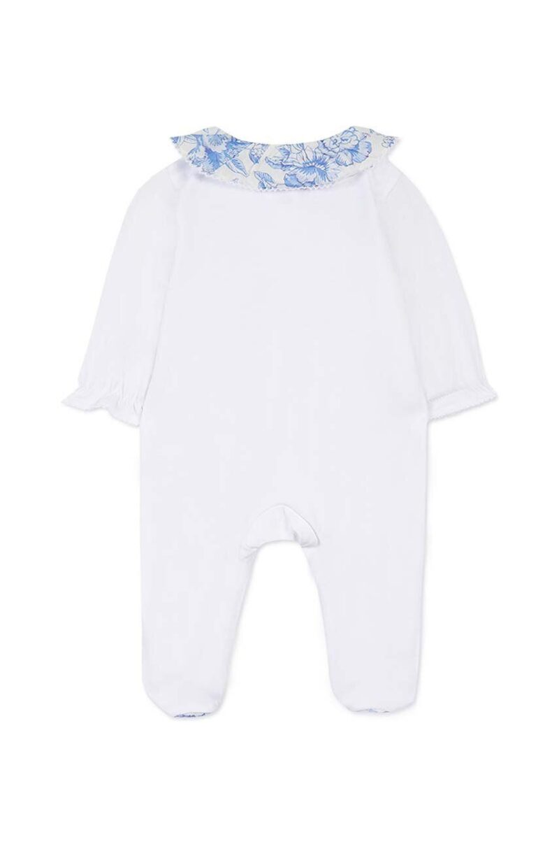 Tartine et Chocolat costum bebe culoarea alb preţ