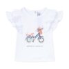 Tartine et Chocolat tricou bebe culoarea bej