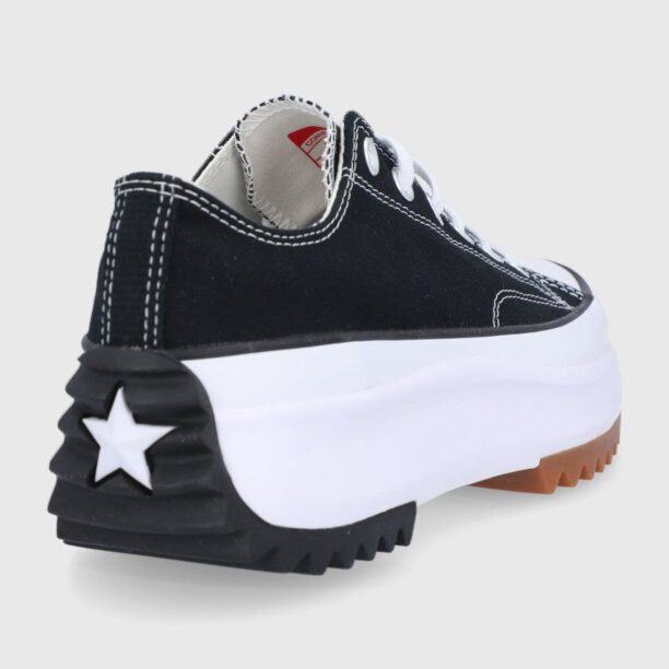 Tenişi Converse Run Star Hike Low 'Black Gum' culoarea negru 168816C-BLACK preţ