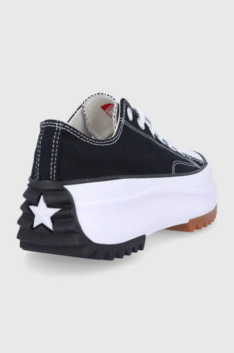 Tenişi Converse Run Star Hike Low 'Black Gum' culoarea negru 168816C-BLACK preţ