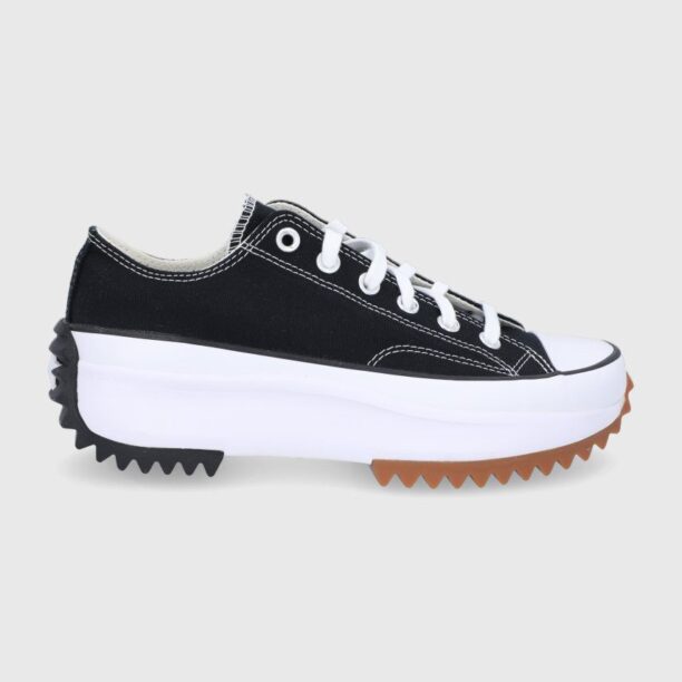 Tenişi Converse Run Star Hike Low 'Black Gum' culoarea negru 168816C-BLACK