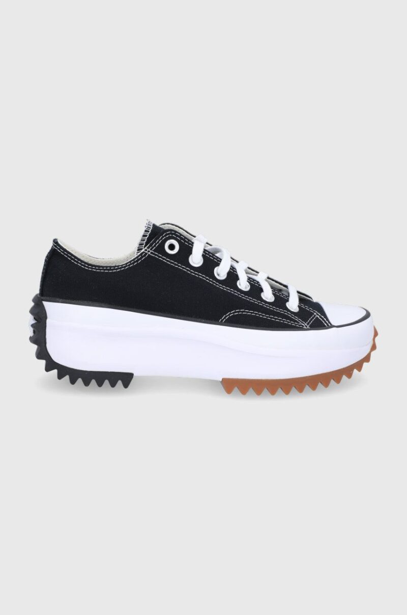 Tenişi Converse Run Star Hike Low 'Black Gum' culoarea negru 168816C-BLACK