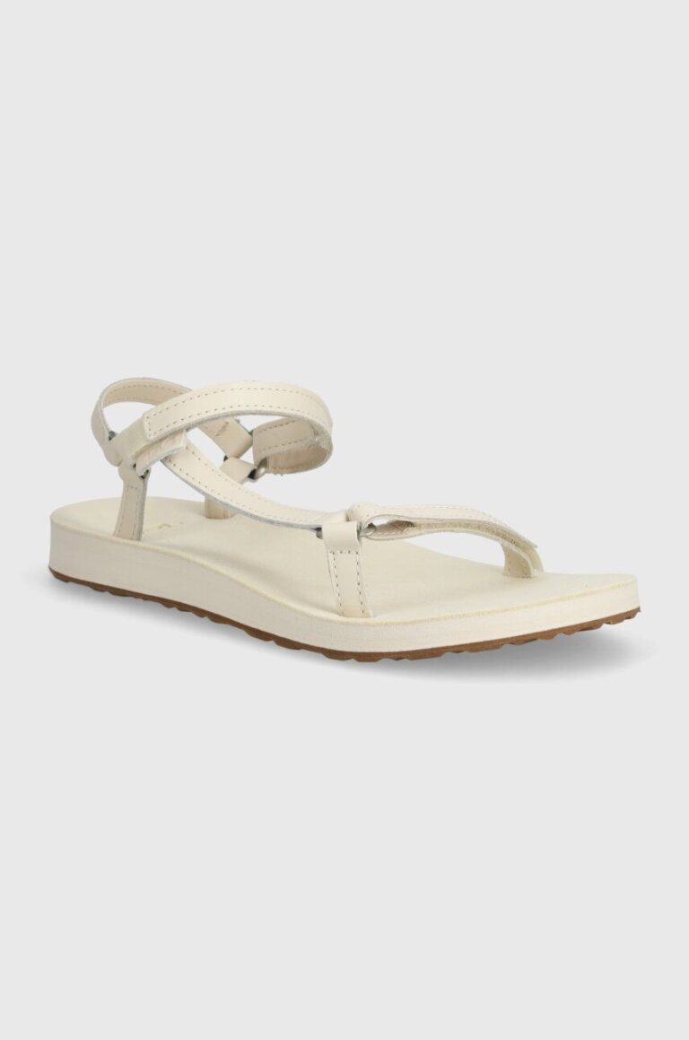 Teva sandale de piele Original Universal Slim Lea femei