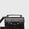 The Kooples poseta de piele culoarea negru